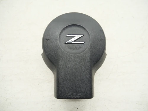 2008 Nissan 350Z Driver Steering Wheel K851MCF60A Black Used OEM Airbag