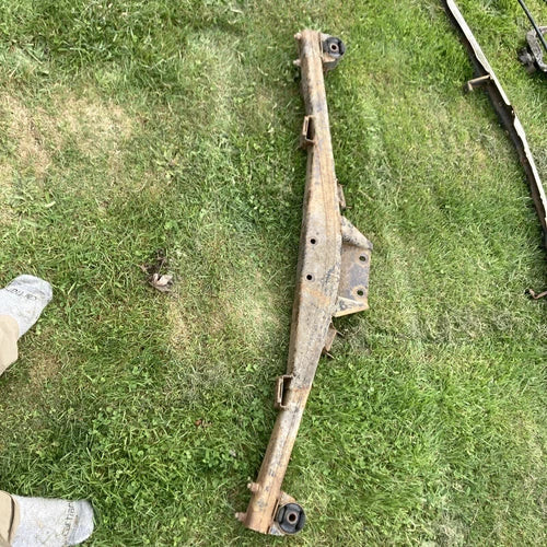 1967-1976 BMW 1602 2002 Rear Subframe Axle Carrier Cross Member OEM used OEM rear subframe and crossmember