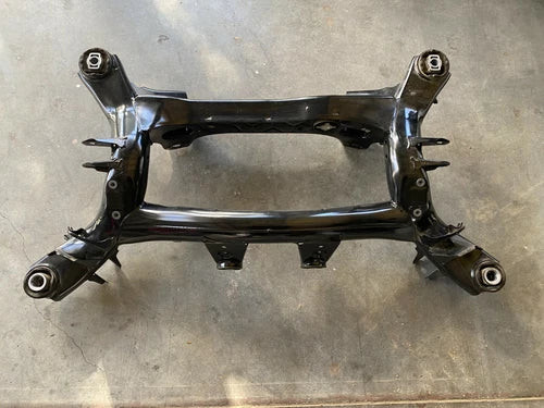 2020 2021 Toyota Supra GR Rear Subframe Cradle Crossmember Sub Frame OEM #925 used OEM rear subframe and crossmember