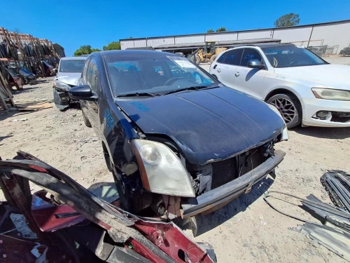 2008-2009 Nissan Sentra Driver Steering Wheel Used OEM Airbag
