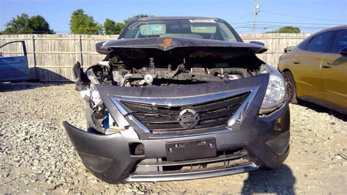 2018 Nissan Versa Passenger Roof Curtain Sedan Used OEM Airbag