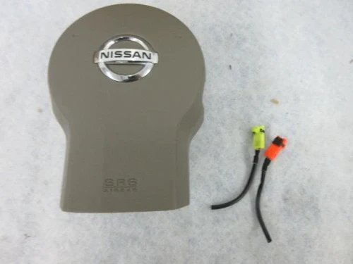 2013-2023 Nissan Pathfinder Driver Steering Wheel Tan Used OEM Airbag