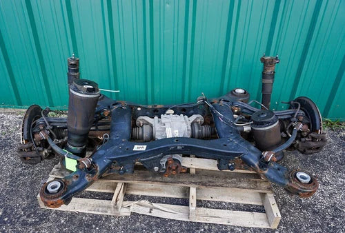 06-12 Mercedes X164 GL450 OEM Rear Subframe Sub Frame Crossmember ASSY 196K 5053 used OEM rear subframe and crossmember