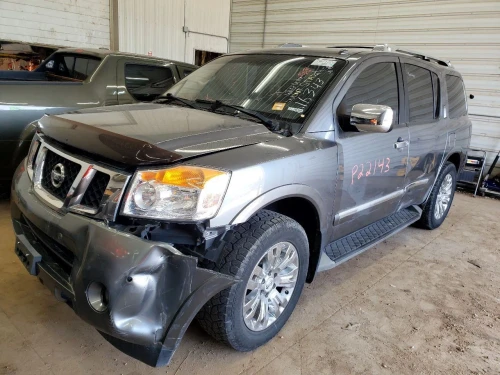 2013-2015 Nissan Armada Driver Roof Curtain Used OEM Airbag