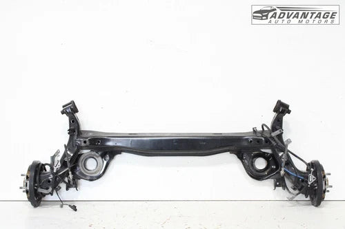 2020-2025 NISSAN VERSA FWD REAR SUSPENSION SUBFRAME CRADLE & SPINDLE KNUCKLE OEM used OEM steering knuckle