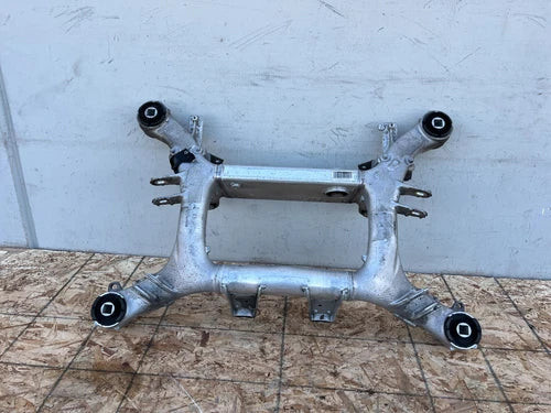 REAR SUBFRAME CRADLE AXLE CARRIER SUPPORT BMW M5 530E F90 (2018-2022) OEM used OEM rear subframe and crossmember
