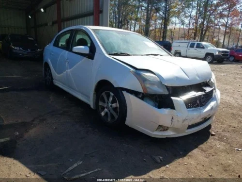 2012 Nissan Sentra Driver Roof Curtain Used OEM Airbag
