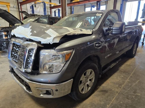2017-2019 Nissan Titan Driver Roof Curtain Used OEM Airbag