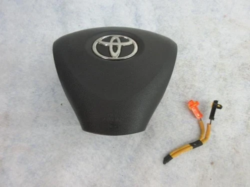 Toyota Corolla Driver Steering Wheel Black Used OEM Airbag