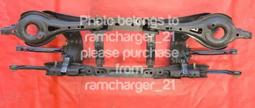 2013 - 2019 Ford Escape FWD Rear Crossmember Subframe 4x2 w Control Arms OEM used OEM rear subframe and crossmember