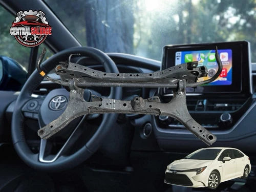 2020 Toyota Corolla SE 2.0L FWD Rear Suspension Crossmember Subframe OEM used OEM rear subframe and crossmember