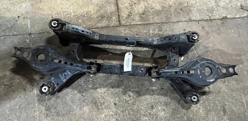 TOYOTA CAMRY 2018 - 2021 FWD REAR SUBFRAME CROSSMEMBER W/ LOWER CONTROL ARMS OEM used OEM rear subframe and crossmember