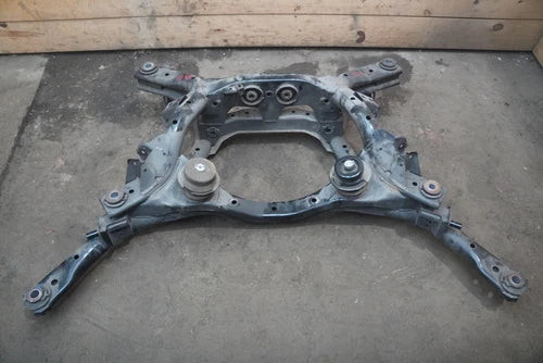 Rear Suspension Subframe Cradle Crossmember 55400KB50A OEM Nissan GT-R 2009-21 used OEM rear subframe and crossmember