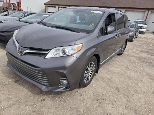 2018-2020 Toyota Sienna Driver Roof Curtain Used OEM Airbag