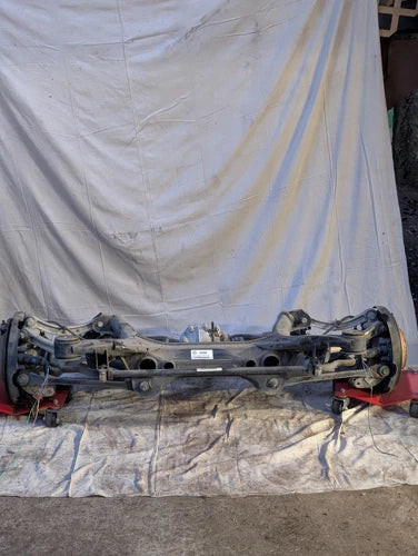 2011 -2017 Volkswagen Touareg VR6 FSI Complete Rear Subframe W/ Differential OEM used OEM differential and carrier assembly