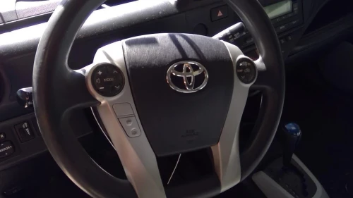 2012 Toyota Prius C Driver Steering Wheel Used OEM Airbag