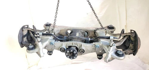 2010 Mercedes S550 OEM Rear Subframe Drop With Suspension Differential used OEM differential and carrier assembly