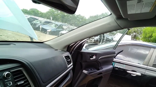 2017 Toyota Highlander Passenger Roof Curtain Used OEM Airbag
