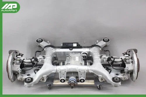 ✅09-12 BMW F01 750i Rear Subframe Crossmember Complete Assembly 3.46 6794666 OEM used OEM rear subframe and crossmember