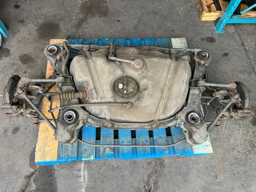 2003-2007 Honda Accord Rear Subframe Suspension Axle Hub w/ Gas Tank OEM #1389CN used OEM rear subframe and crossmember