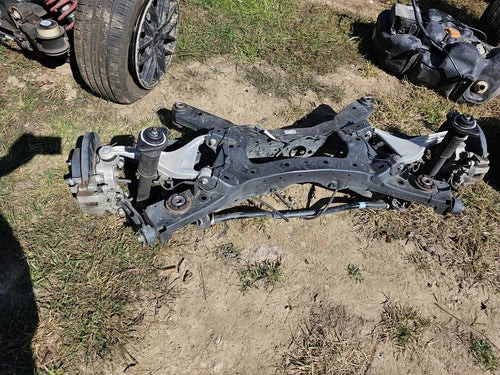 2015 - 2023 NISSAN MURANO FWD REAR SUBFRAME CROSSMEMBER CRADLE UNDERCARRIAGE OEM used OEM rear subframe and crossmember
