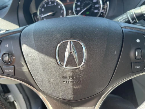 2014-2020 Acura MDX Driver Steering Wheel Black Used OEM Airbag