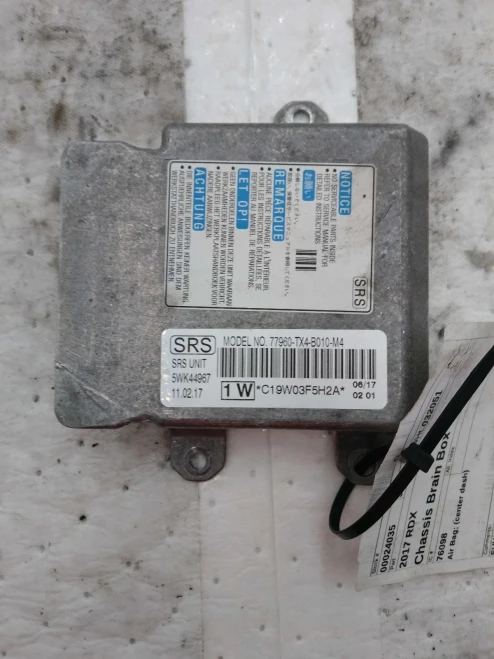 2017 Acura RDX Dash Used OEM Airbag
