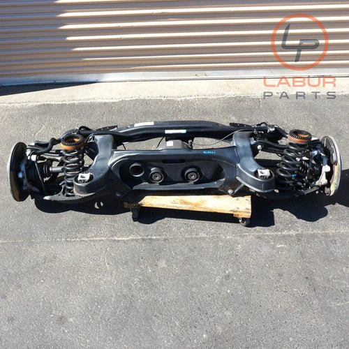 R172 12-15 Mercedes SLK250 Rear Subframe Differential Control Arm Spindle SF140 used OEM differential and carrier assembly