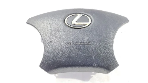 2003-2009 Lexus GX470 Driver Steering Wheel Black Used OEM Airbag