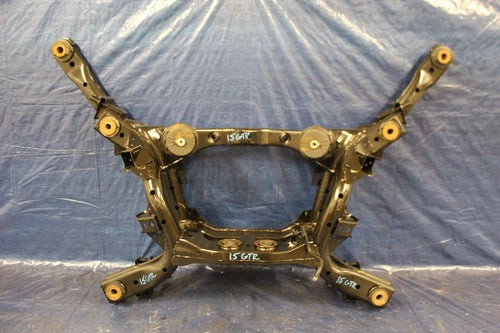 2015 15 NISSAN GT-R R35 VR38 3.8L AWD OEM REAR SUBFRAME CROSSMEMBER GR6 used OEM rear subframe and crossmember