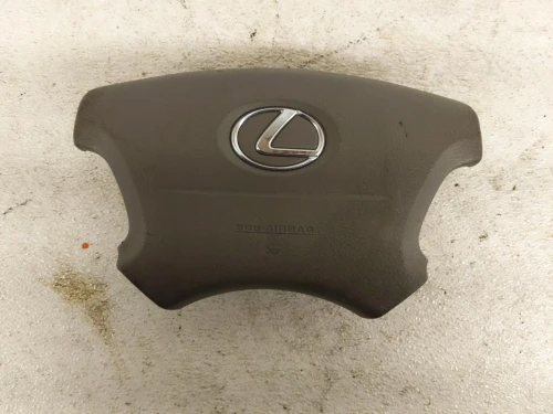 2001 Lexus LS430 Driver Steering Wheel 4513050180C0 Gray Used OEM Airbag