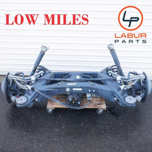 SF104 W204 MERCEDES 12-15 C250 REAR SUBFRAME DIFFERENTIAL CONTROL ARM SPINDLE used OEM differential and carrier assembly