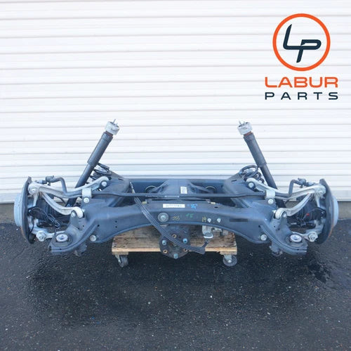 SF110 W204 MERCEDES 12-15 C250 REAR SUBFRAME DIFFERENTIAL CONTROL ARM SPINDLE used OEM differential and carrier assembly