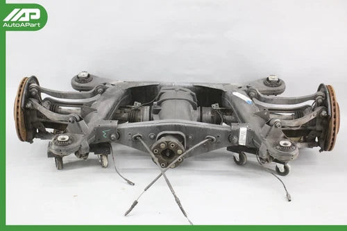 ✅ 03-06 Mercedes R230 SL55 AMG Rear Subframe Differential Axle Spindle Set OEM used OEM differential and carrier assembly