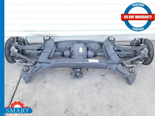 Mercedes R172 SLK250 Rear Subframe Differential Spindles Manual 80k 12-15 OEM used OEM differential and carrier assembly