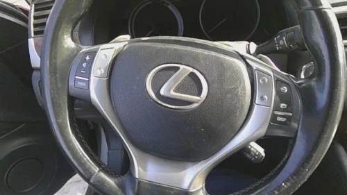 2013 Lexus GS350 Driver Steering Wheel Black Used OEM Airbag