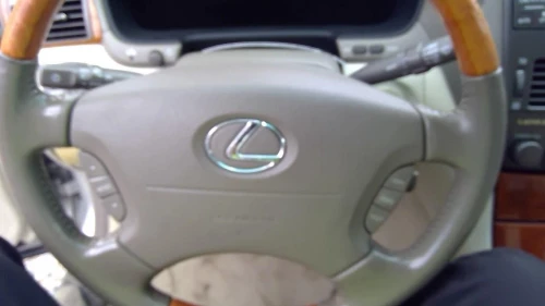 2001 Lexus LS430 Driver Steering Wheel Used OEM Airbag