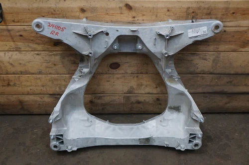 Rear Subframe Cradle Crossmember 1250561-00-A Tesla Cybertruck Cyberbeast 24 Used OEM Rear Subframe Crossmember used OEM rear