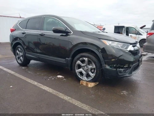 2017-2018 Honda CR-V Driver Steering Wheel Black Used OEM Airbag