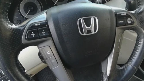 2011 Honda Odyssey Driver Steering Wheel Black Used OEM Airbag