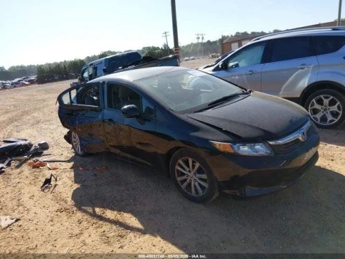 2012 Honda Civic Driver Roof Curtain EX Used OEM Airbag