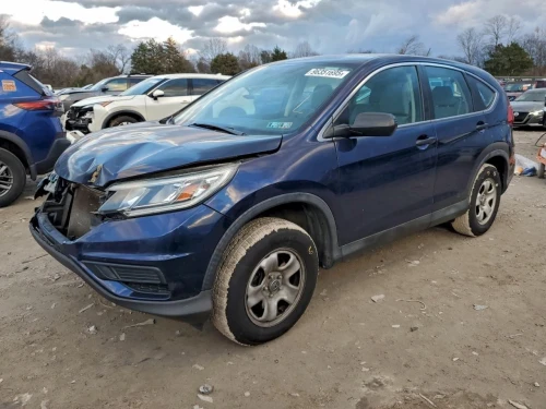 2015 Honda CR-V Driver Roof Curtain Without Sunroof Used OEM Airbag