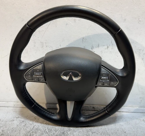 2014-2017 Infiniti Q50 Driver Steering Wheel Used OEM Airbag
