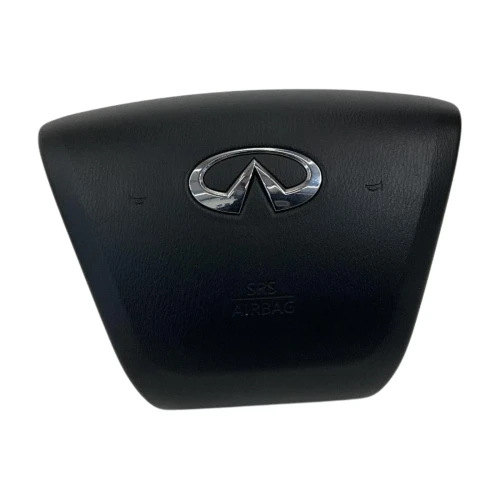 2015-2017 Infiniti QX80 Driver Steering Wheel Black Used OEM Airbag