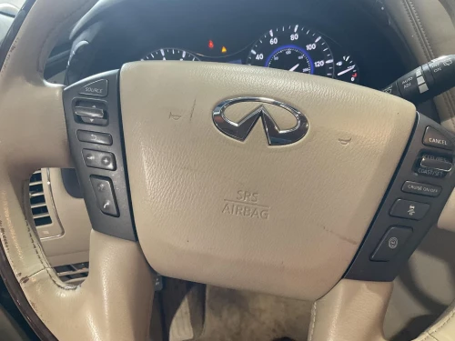 2013 Infiniti QX56 Driver Steering Wheel Used OEM Airbag