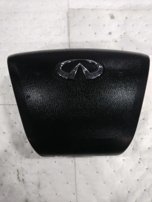 2017 Infiniti QX80 Driver Steering Wheel Black Used OEM Airbag