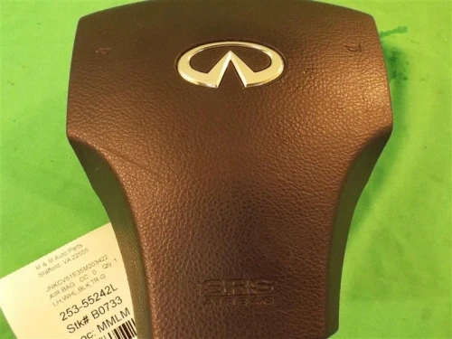2005-2006 Infiniti G35 Driver Steering Wheel Sedan Used OEM Airbag