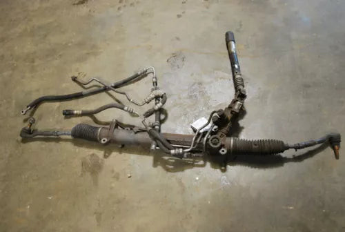 2006-2008 BMW 750I E65 E66 POWER STEERING GEAR RACK AND PINION W/ HOSES OEM used OEM rack and pinion