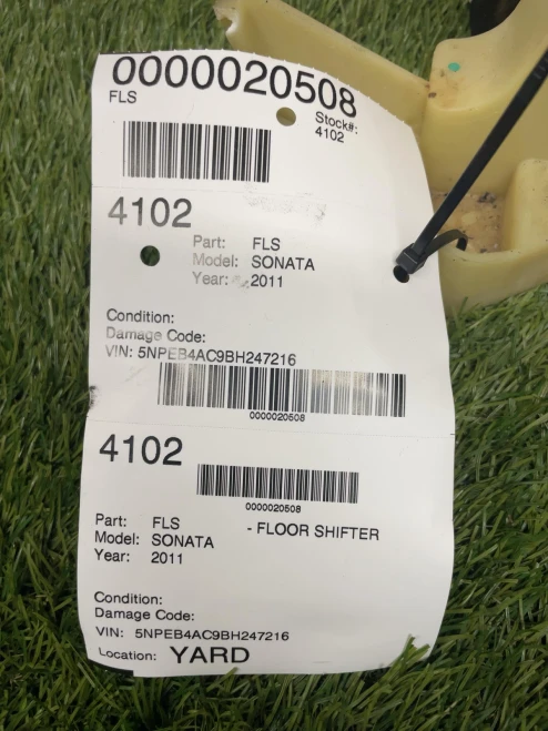 2011 Hyundai Sonata Used OEM Floor Shifter