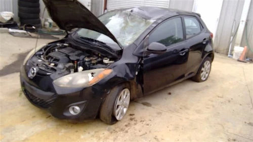 Steering Rack Power Rack And Pinion Fits 11-14 MAZDA 2 648320 used OEM rack and pinion